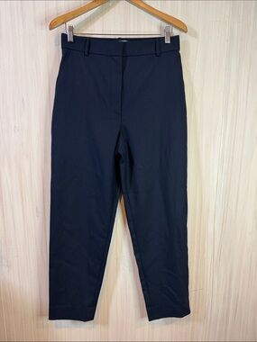 ST JOHN NAVY TROUSER LUXURY BUSINESS CASUAL PANTS 8